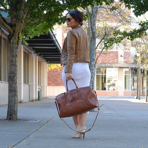 BCBG Maxazria Leather Jacket - Picture 2 of 5